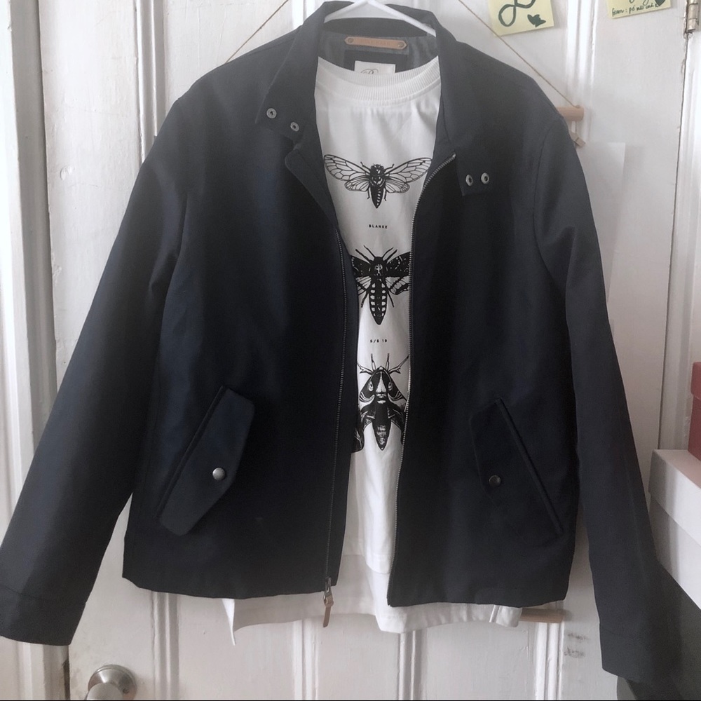 Cole Haan Zip Front Water Resistant Jacket